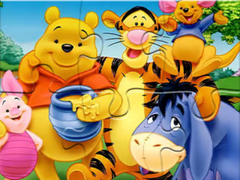 Гульня Jigsaw Puzzle: Winnie With Friends