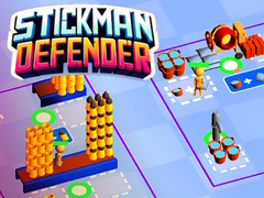 Гульня Stickman Defender