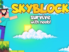 Гульня Skyblock Survive With Noob!