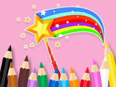 Гульня Coloring Book: Magic Stick