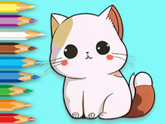 Гульня Coloring Book: Cute Kitten