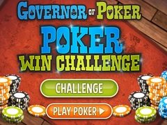 Гульня Governor of Poker Poker Challenge