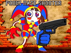 Гульня Pomni Maze Shooter