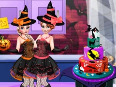Гульня Halloween Party Cake