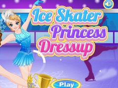 Гульня Ice Skater Princess Dressup