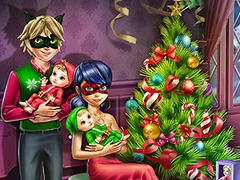 Гульня Dotted Girl Family Christmas