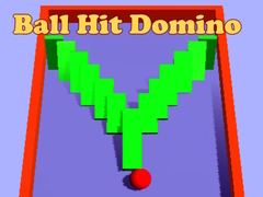 Гульня Ball Hit Domino