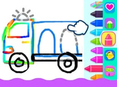 Гульня Toddler Drawing: Ambulance