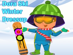 Гульня Dora Ski Winter Dressup