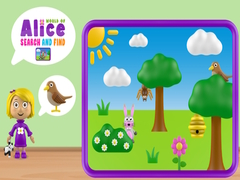 Гульня World of Alice Search and Find