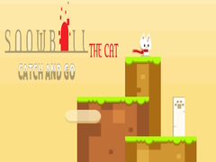 Гульня Snowball The Cat Catch and Go