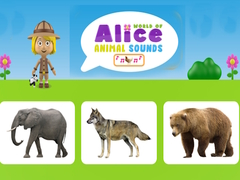 Гульня World of Alice Animal Sounds