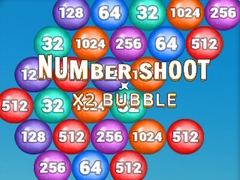 Гульня Number Shoot x 2 bubble