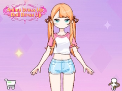 Гульня Anime Dress Up Doll Dress Up