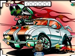 Гульня Cartoon Cars Hidden Star
