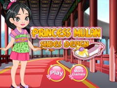 Гульня Princess Mulan Shoes Design