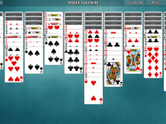 Гульня Spider Solitaire