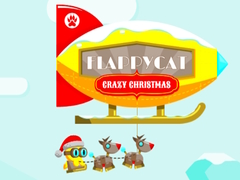 Гульня FlappyCat Crazy Christmas
