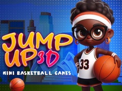 Гульня Jump Up 3D: Mini Basketball