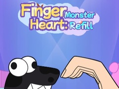 Гульня Finger Heart: Monster Refill 