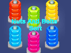 Гульня Nuts And Bolts Sort