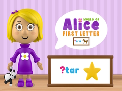Гульня World of Alice First Letter