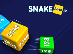 Гульня Snake 2048.io