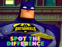 Гульня Batwheels Spot the Difference