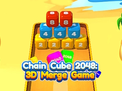 Гульня Chain Cube 2048: 3D Merge Game