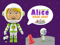 Гульня World of Alice Moon Jump