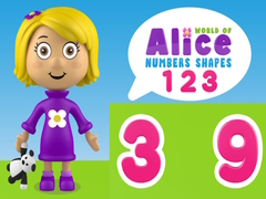 Гульня World of Alice Numbers Shapes