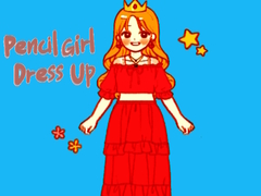 Гульня Pencil Girl Dress Up
