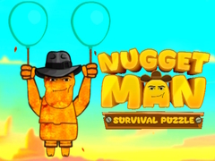 Гульня Nugget Man Survival Puzzle