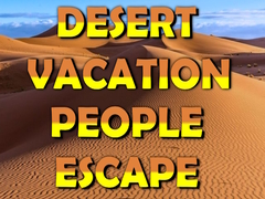 Гульня Desert Vacation People Escape