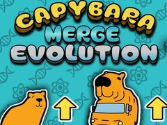 Гульня Capybara Merge Evolution