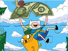 Гульня Jigsaw Puzzle: Adventure Time