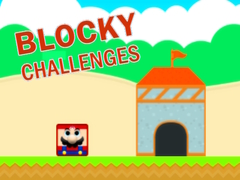 Гульня Blocky Challenges