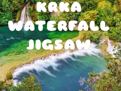 Гульня Krka Waterfall Jigsaw