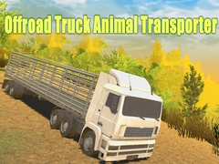 Гульня Offroad Truck Animal Transporter