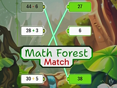 Гульня Math Forest Match