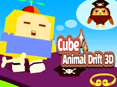 Гульня Cube Animal Drift 3D