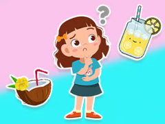 Гульня Kids Quiz: What would you like to drink?