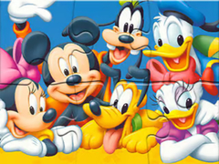 Гульня Jigsaw Puzzle: Mickey Mouse
