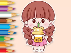 Гульня Coloring Book: Lovely Girl