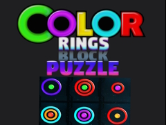 Гульня Color Rings Block Puzzle