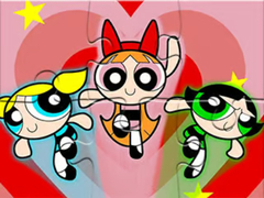 Гульня Jigsaw Puzzle: The Powerpuff Girls 2
