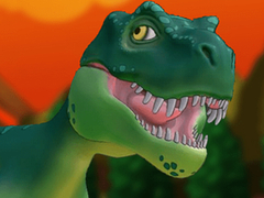 Гульня Dino Run: Lava