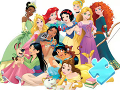 Гульня Jigsaw Puzzle: Disney Princess