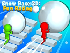 Гульня Snow Race 3D: Fun Racing