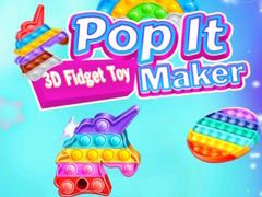 Гульня Pop It 3D Fidget Toy Maker